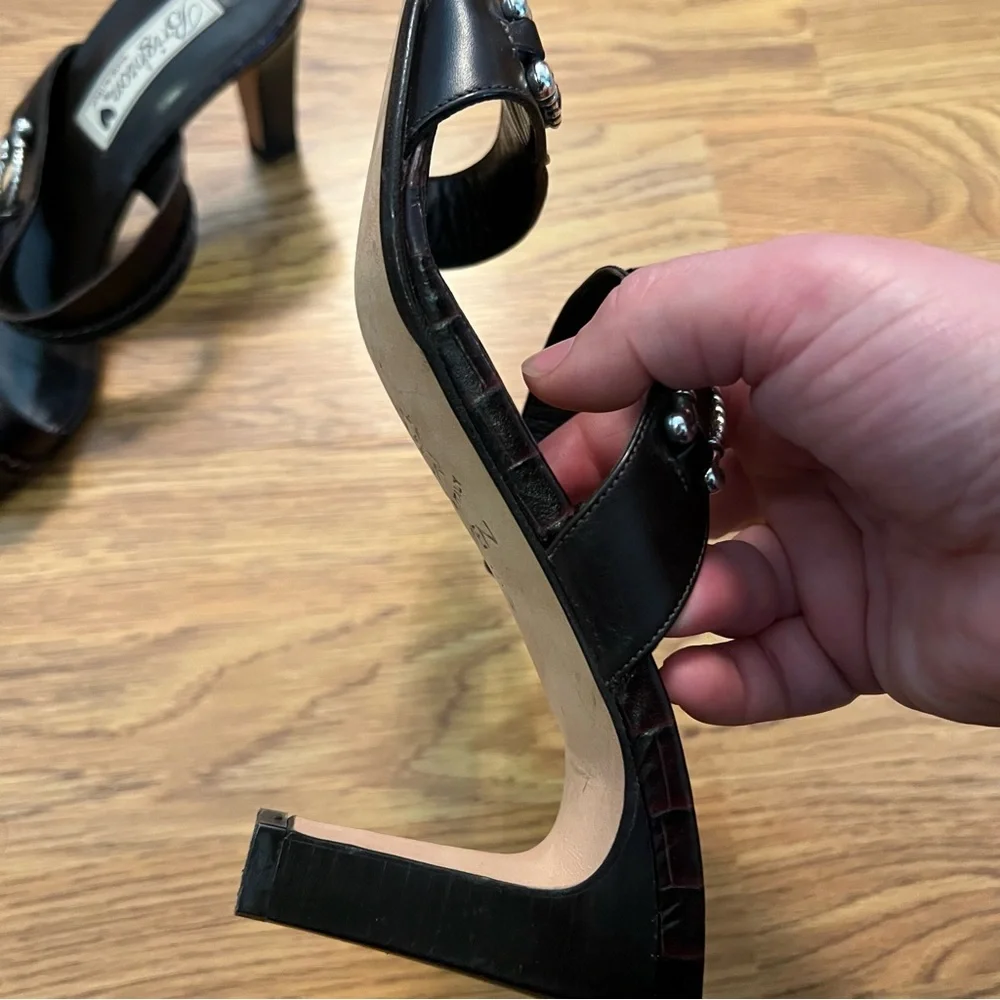Stylish Black High Heel Sandals
